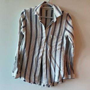 Anthropologie Cloth & Stone button down S